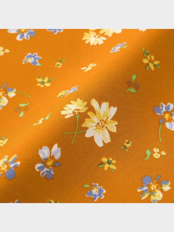 フラワープリントミニワンピース(半袖)YG+X