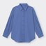 ライトオーバーサイズシャツ(長袖)YG+E-BLUE