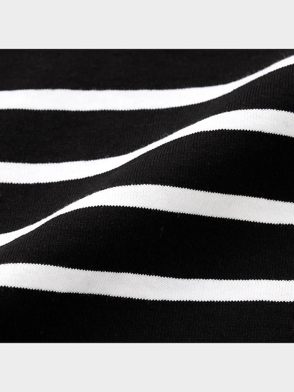 Tワンピース(5分袖)(ボーダー)RS+X