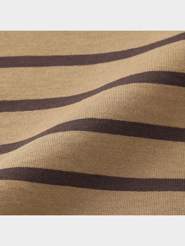 Tワンピース(5分袖)(ボーダー)RS+X