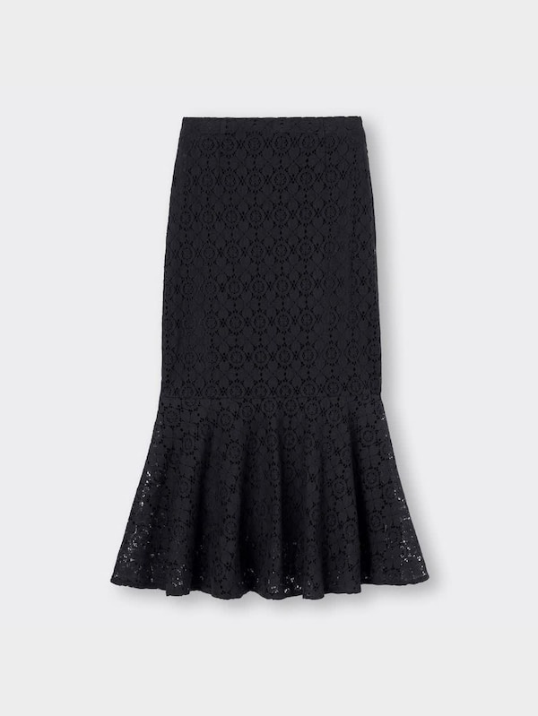 レースマーメイドロングスカート