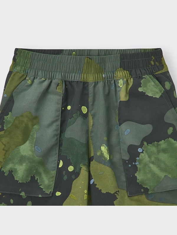 KIDS(男女兼用)スイムハーフパンツ(柄)GA+X