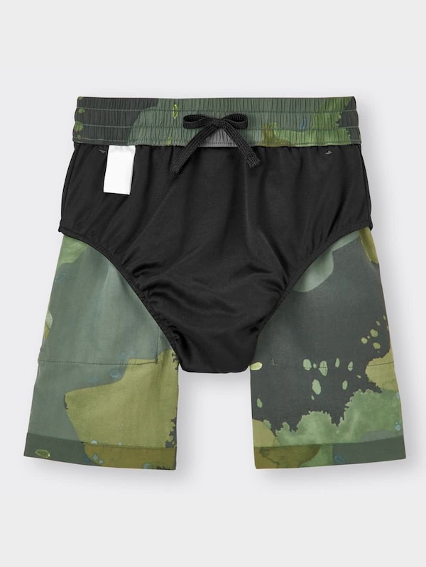 KIDS(男女兼用)スイムハーフパンツ(柄)GA+X