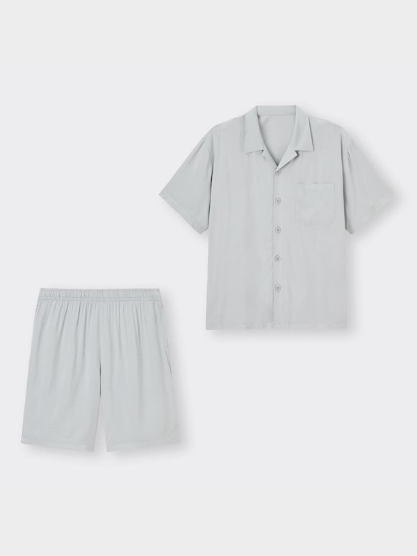 コールドフィールOSAレーヨンパジャマ+EC(半袖&ショートパンツ)