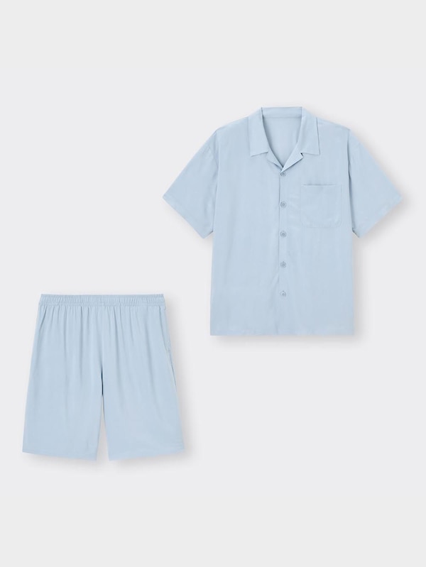 コールドフィールOSAレーヨンパジャマ+EC(半袖&ショートパンツ)