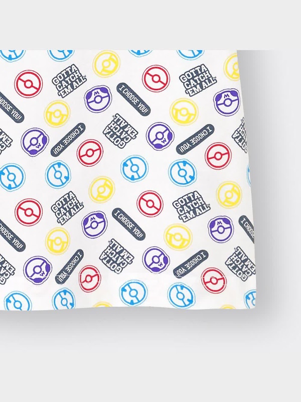 KIDS(男女兼用)グラフィックT(半袖) Pokemon 4(モンスターボール)