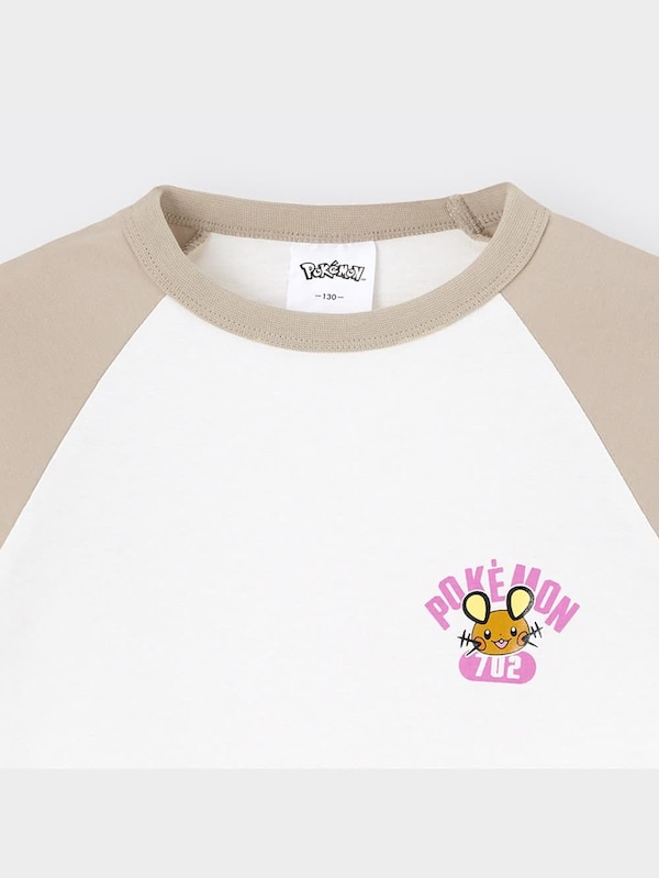 KIDS(男女兼用)グラフィックT(半袖) Pokemon 6(デデンネ)