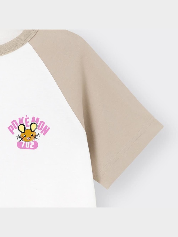 KIDS(男女兼用)グラフィックT(半袖) Pokemon 6(デデンネ)