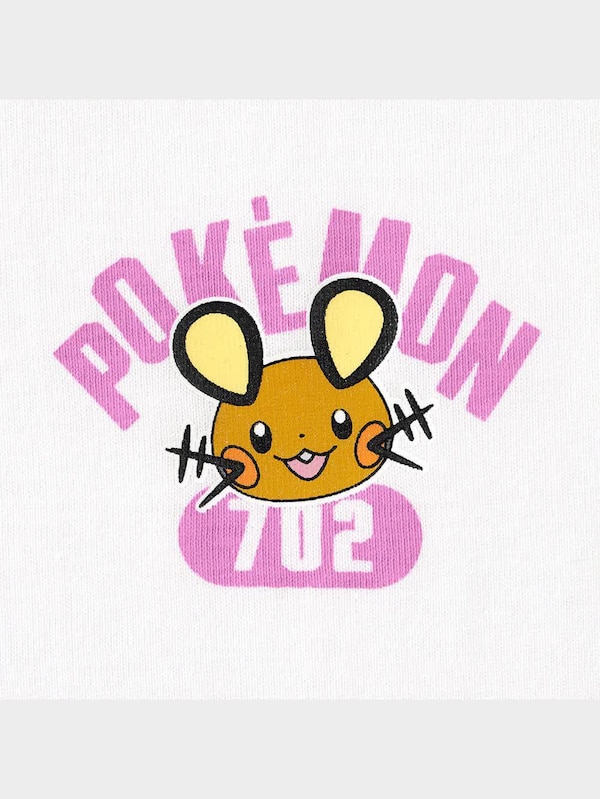 KIDS(男女兼用)グラフィックT(半袖) Pokemon 6(デデンネ)