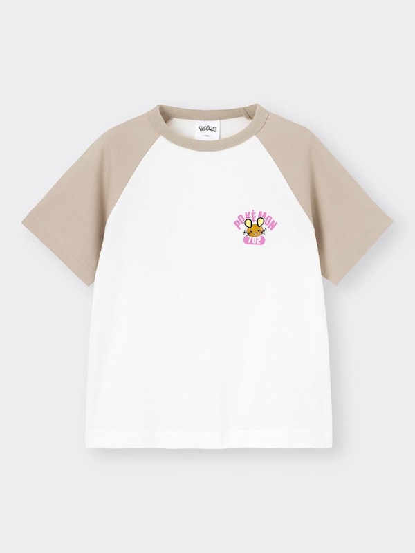 KIDS(男女兼用)グラフィックT(半袖) Pokemon 6(デデンネ)