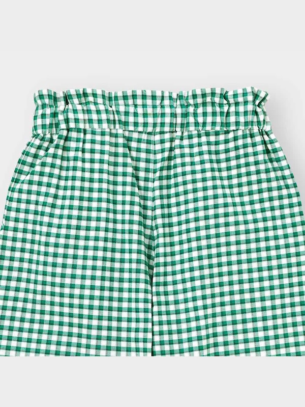 GIRLSギンガムチェックワイドパンツ+X(セットアップ可能)