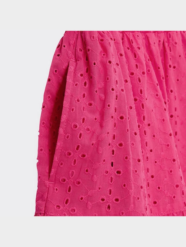 GIRLSエンブロイダリーレーススカート+E