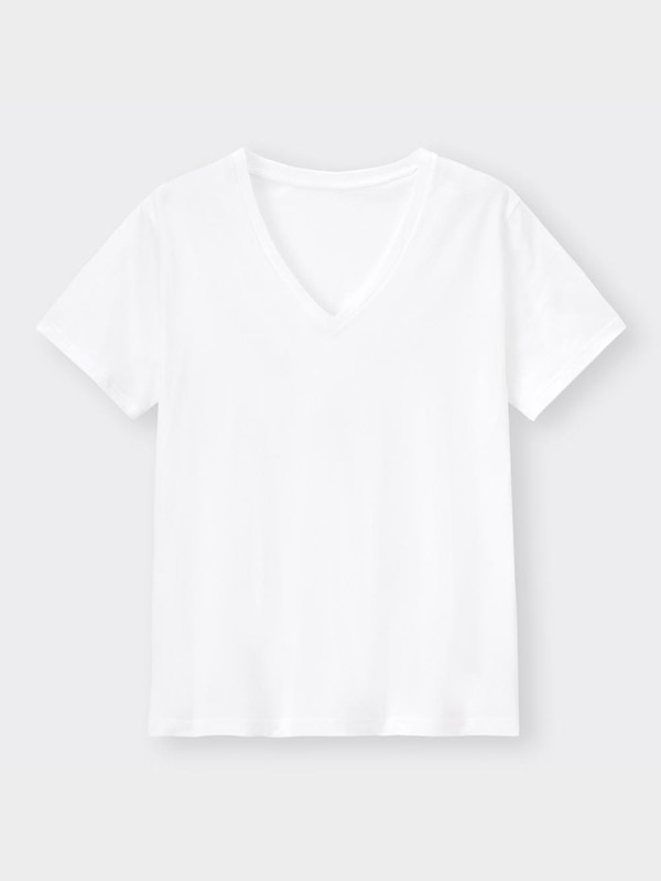 スタイルドライコットンVネックT(半袖)+X