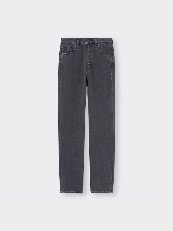 ハイウエストストレートジーンズ+EC(丈長め82cm)