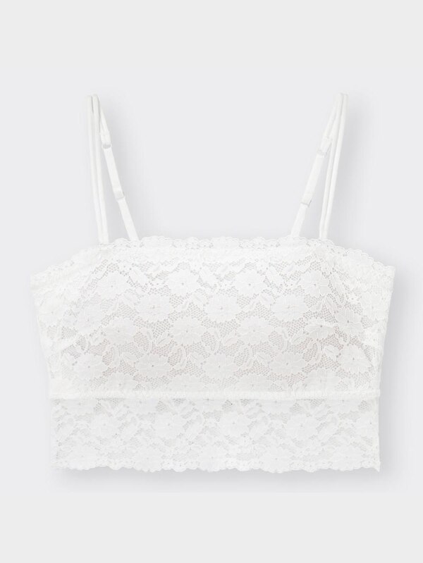 ナチュラルサポートブラ(ノンワイヤー)(レースB)+E