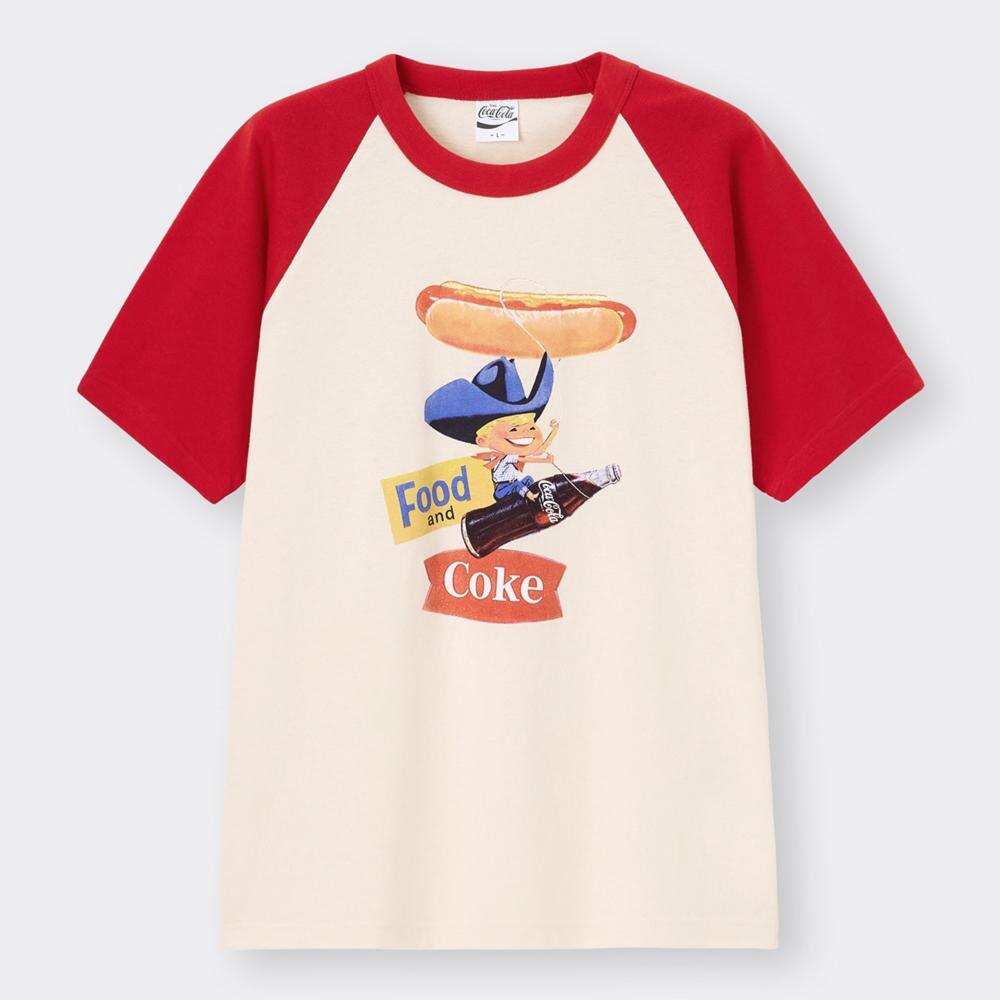 GU コカコーラ Tシャツ 半袖 - Tシャツ