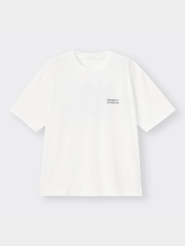 ドライグラフィックビッグT(5分袖)(フォト)