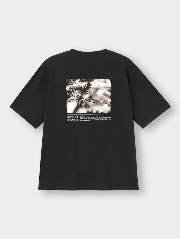 ドライグラフィックビッグT(5分袖)(フォト)