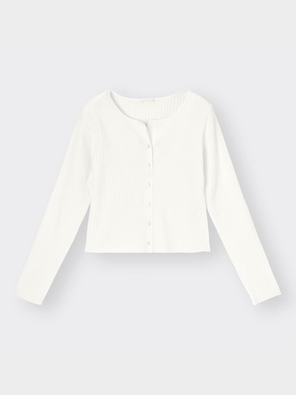 UVカットクロップドカーディガン(長袖)OS+EC