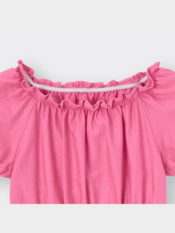 GIRLSリネンブレンドワンピース(半袖)+X