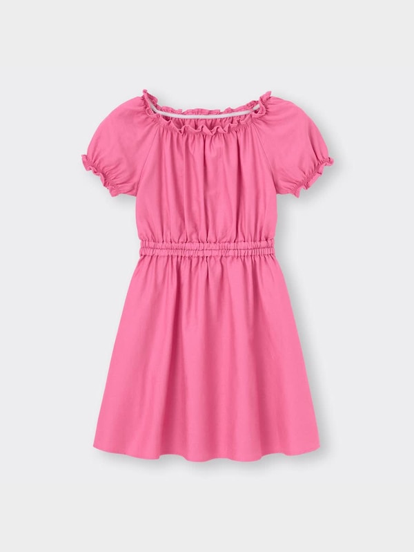 GIRLSリネンブレンドワンピース(半袖)+X