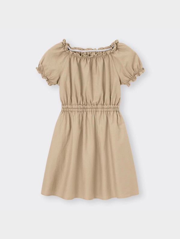 GIRLSリネンブレンドワンピース(半袖)+X