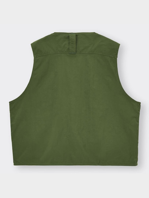 UVカットナイロンリラックスフィットベストGA+E(セットアップ可能)