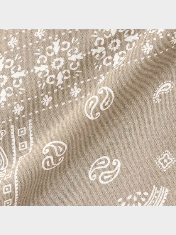 オープンカラーシャツ(5分袖)(バンダナ)