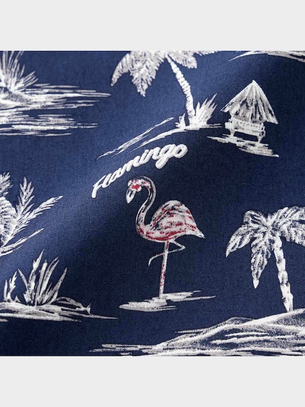 オープンカラーシャツ(5分袖)(アロハ)