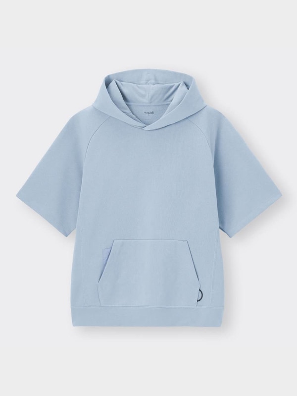 ドライスウェットビッグプルパーカ(5分袖)GA+E