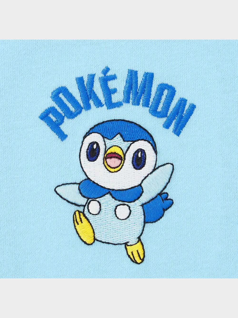GU公式 | BABY(TODDLER)グラフィックT(半袖) Pokemon B(ポッチャマ)