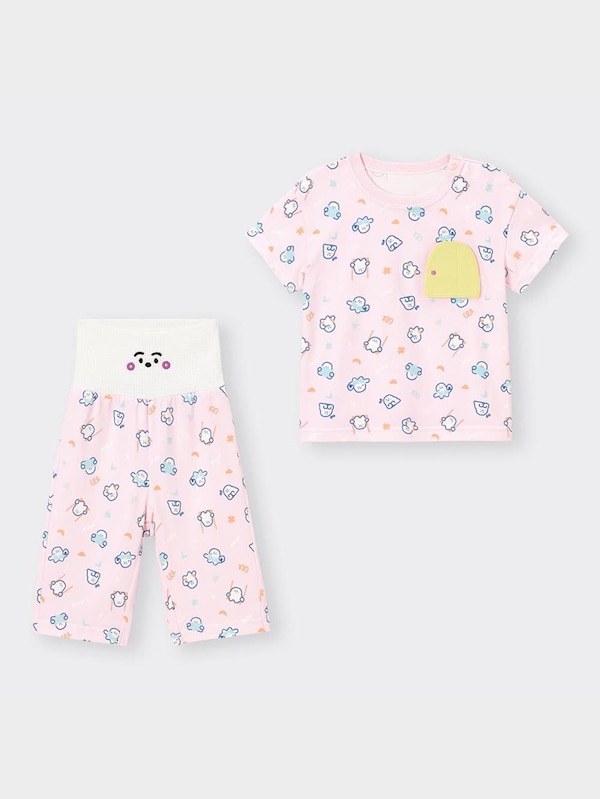 BABY(TODDLER)パジャマ(半袖&7分丈) シナぷしゅ