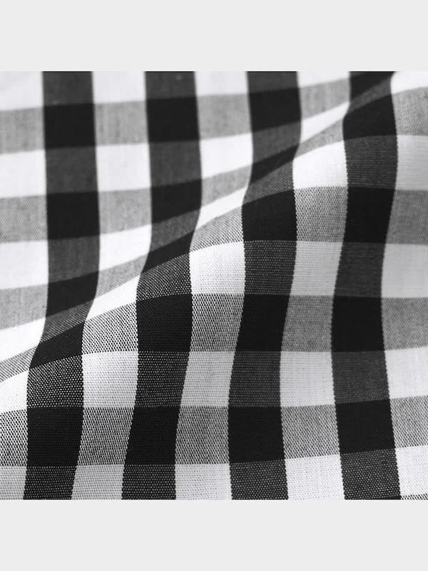 タックフレアミディスカート(ギンガム)