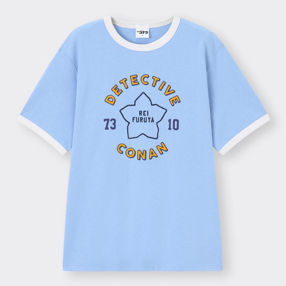 （GU）オーバーサイズグラフィックT(5分袖) Detective Conan 4のサムネイル