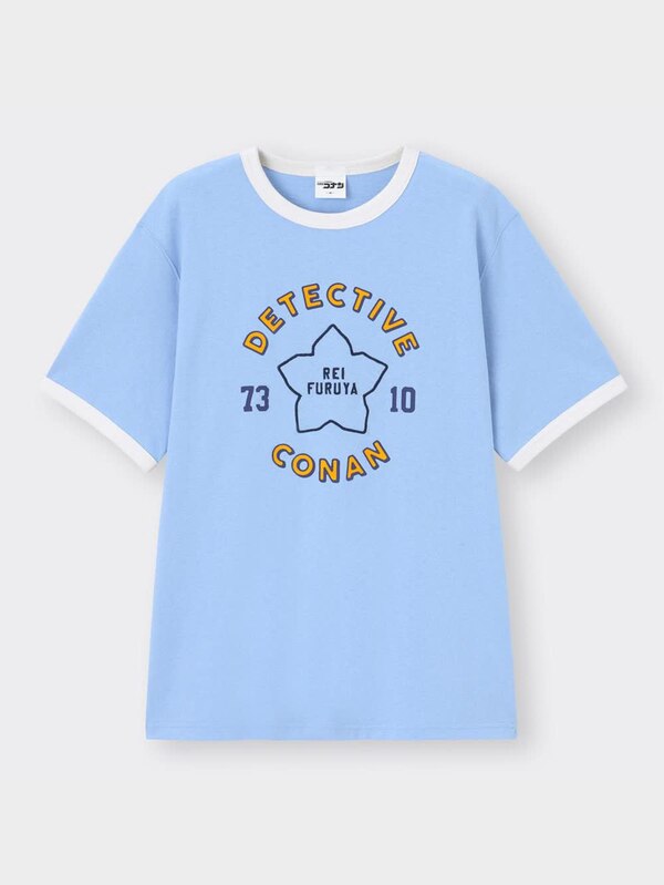 オーバーサイズグラフィックT(5分袖) Detective Conan 4