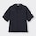 シアサッカーリラックスフィットシャツ(5分袖)SW+X(セットアップ可能)-NAVY