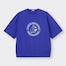 スウェT(5分袖)(ロゴ)2-BLUE