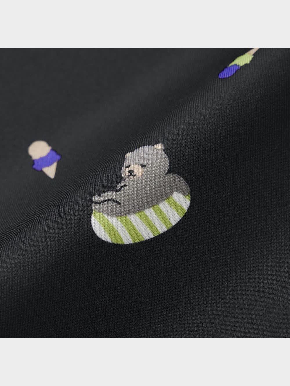 【クマちゃん】スノートラックパンツ 3P対象 くまちゃん＆りんご柄ショーツ（J152034）|BREEZE