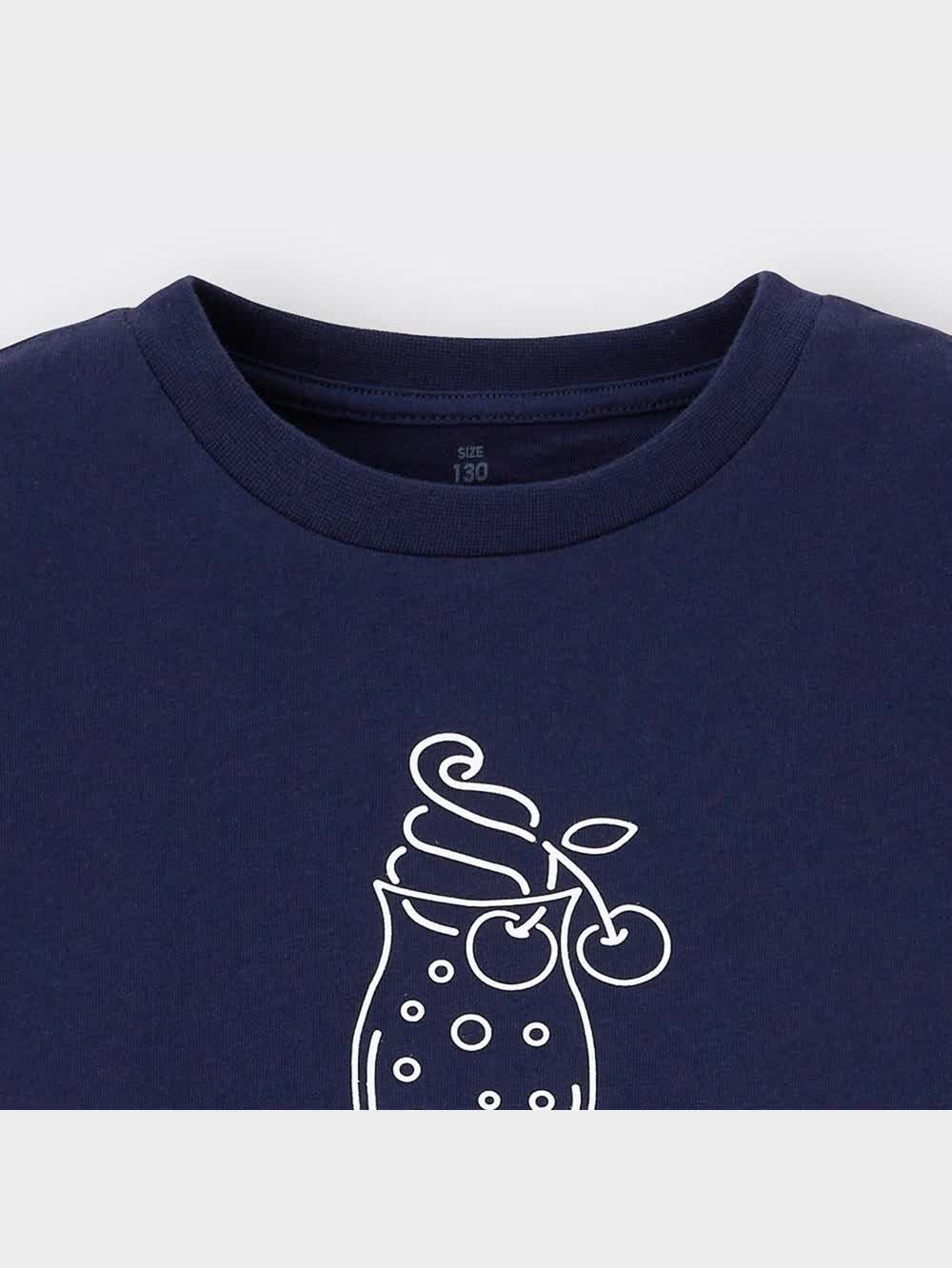 クリソーTシャツ Mサイズ セール】mt7756-クリームソーダ刺繍ワンポイントTシャツ（T