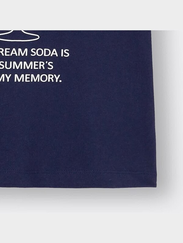 GIRLSグラフィックT(半袖)(クリームソーダ)