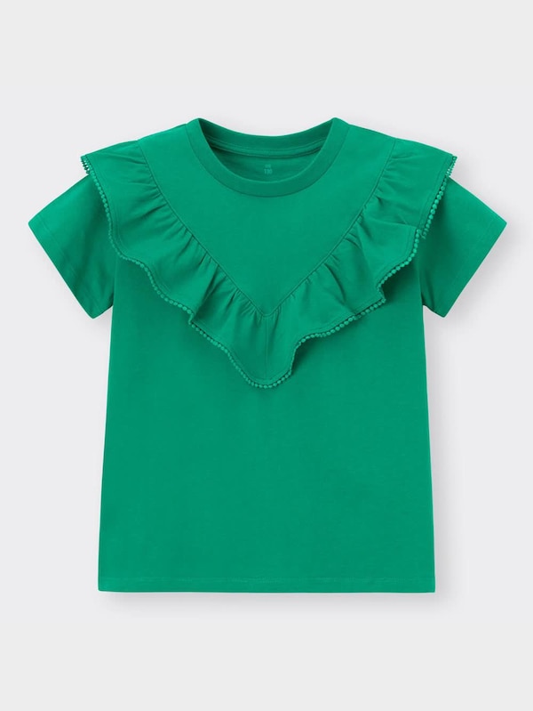 GIRLSビッグフリルT(半袖)