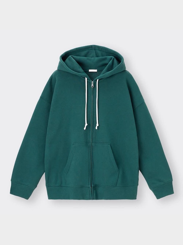 スウェットオーバーサイズフルジップパーカ(長袖)OSB+EC