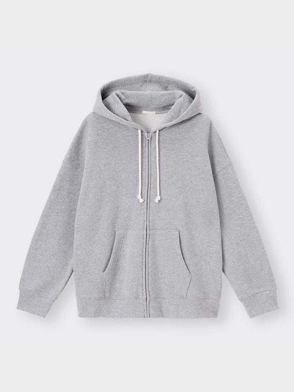 スウェットオーバーサイズフルジップパーカ(長袖)OSB+EC