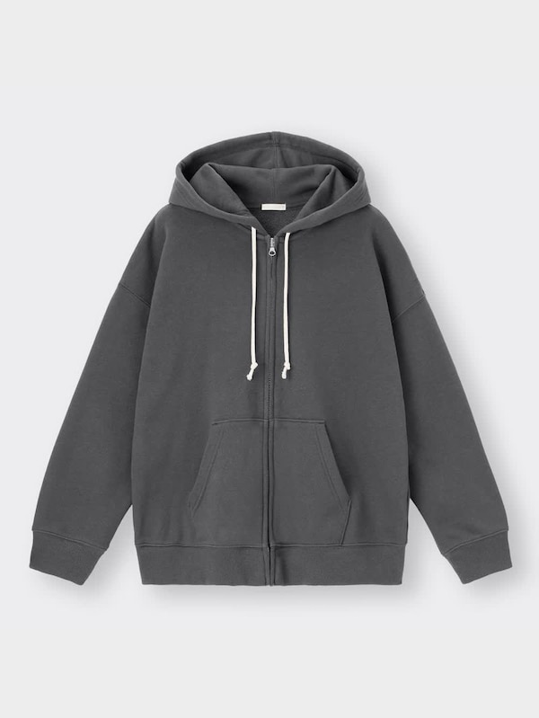 スウェットオーバーサイズフルジップパーカ(長袖)OSB+EC