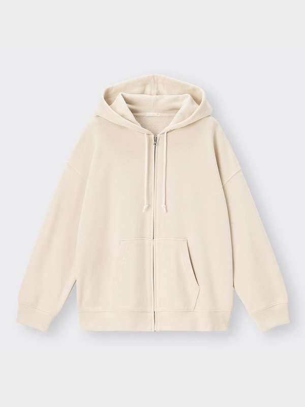 スウェットオーバーサイズフルジップパーカ(長袖)OSB+EC