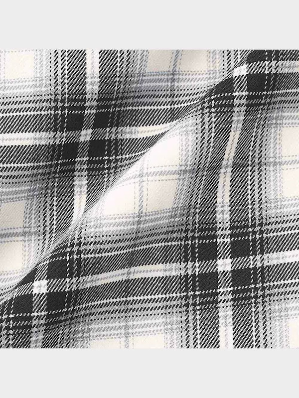 チェックストレートパンツYG+X