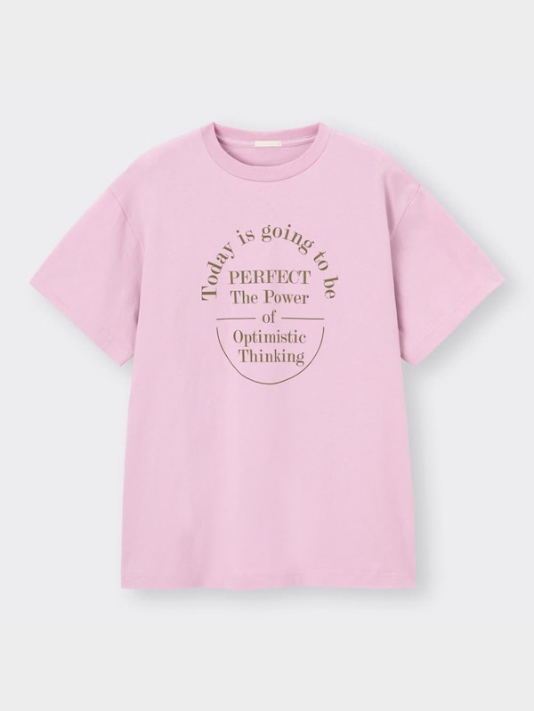 オーバーサイズグラフィックT(5分袖)2