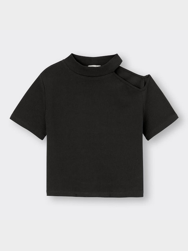 リブカットアウトミニT(半袖)YG+E(丈43.5cm～49cm)