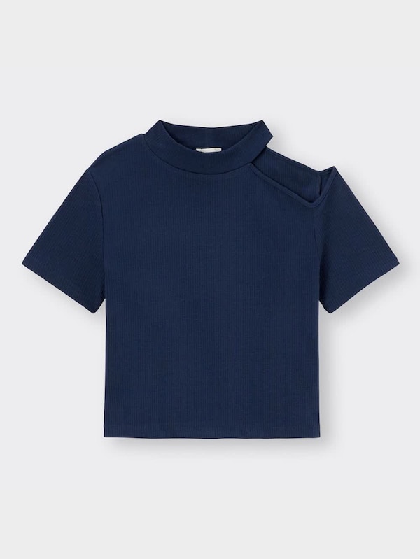 リブカットアウトミニT(半袖)YG+E(丈43.5cm～49cm)