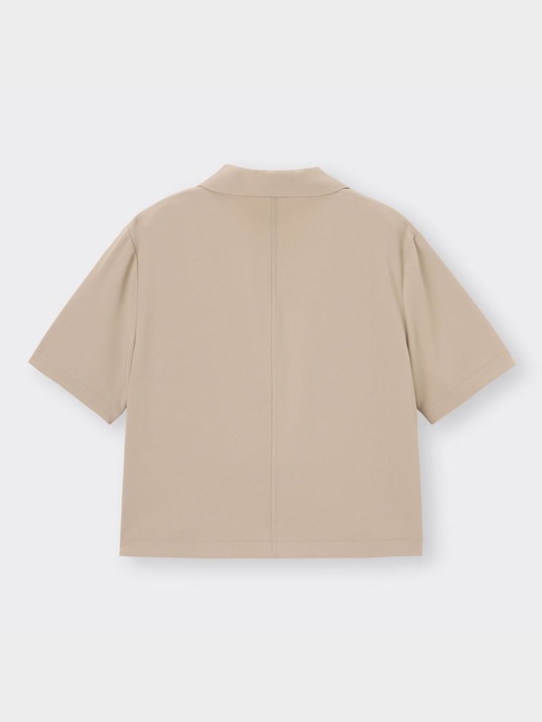 ハーフスリーブクロップドジャケット